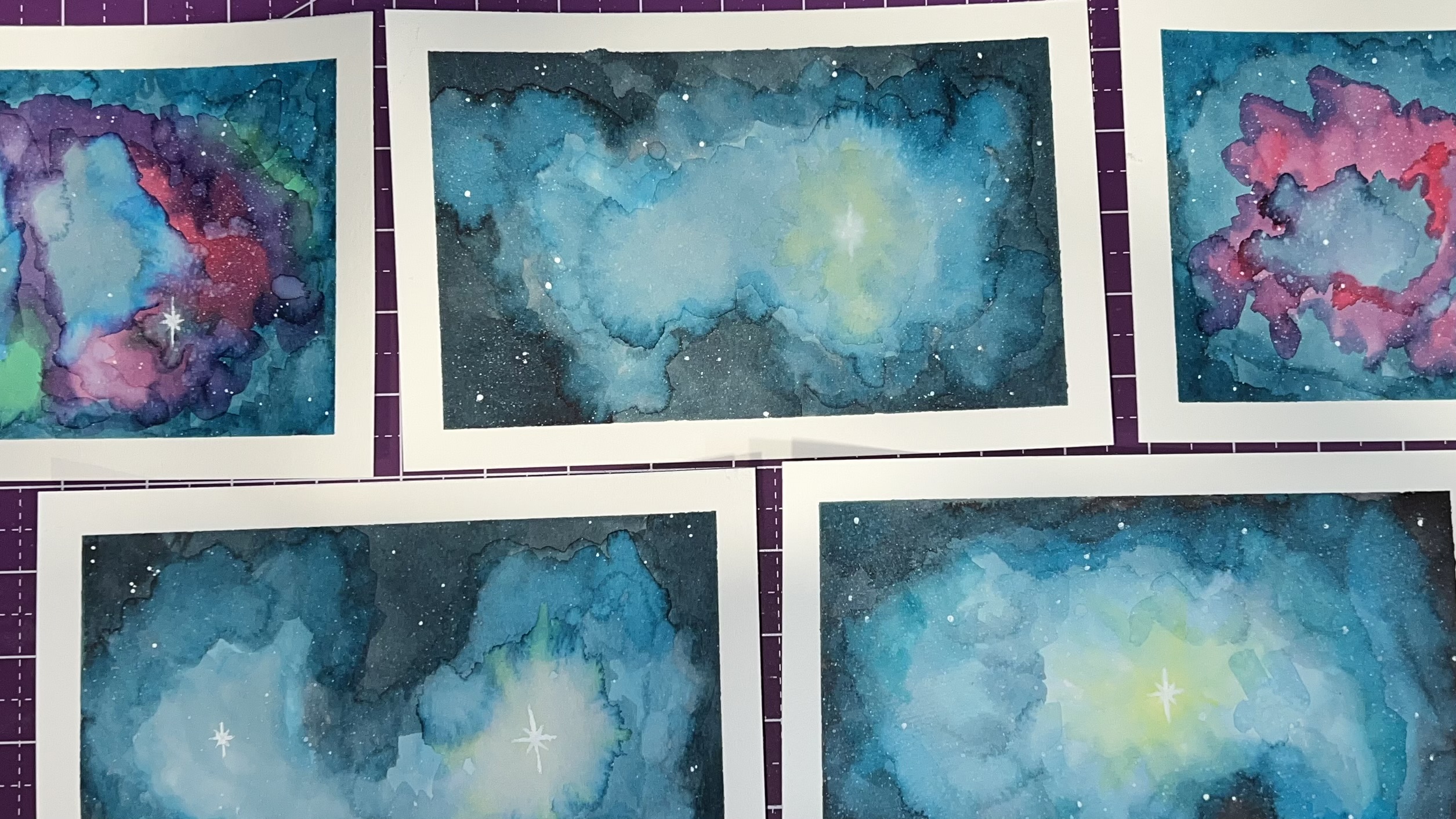 The Quest to Paint the Cosmos Using Watercolors