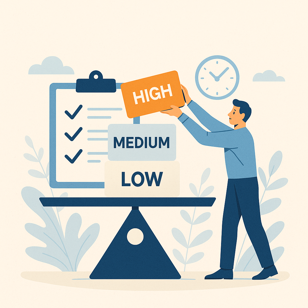 🕒 The Art of Prioritizing: Letting Go When Time Gets Tight
